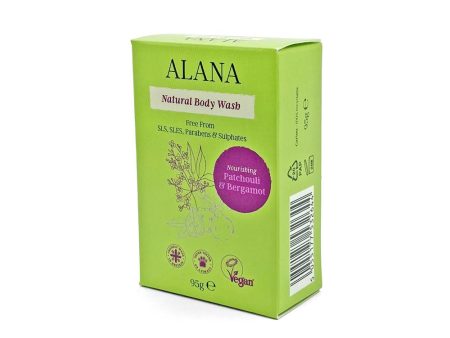 Alana Patchouli & Bergamot Natural Body Wash Bar 95g Discount