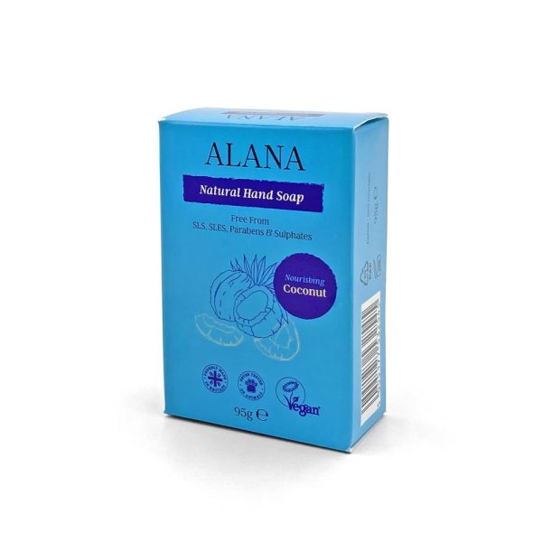 Alana Coconut Natural Hand Soap Bar 95g Online Hot Sale