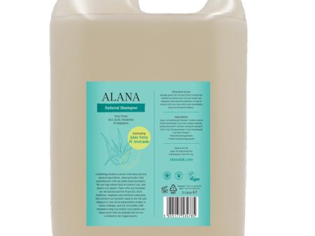 Alana Aloe Vera & Avocado Natural Shampoo 5L on Sale