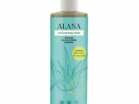 Alana Aloe and Avocado Body Wash 100ml Convenience Travel Bottle For Discount