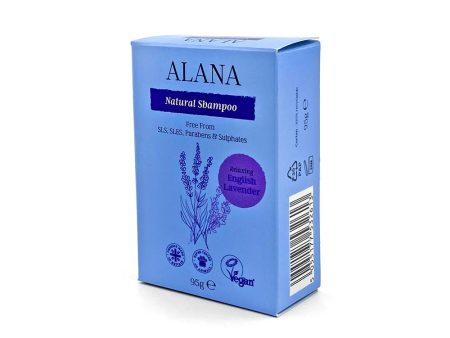 Alana English Lavender Natural Shampoo Bar 95g on Sale