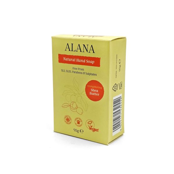 Alana Shea Butter Natural Hand Soap Bar 95g Fashion