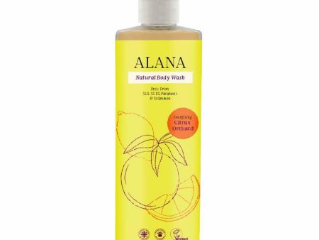 Alana Citrus Natural Body Wash 100ml Convenience Travel Bottle Fashion