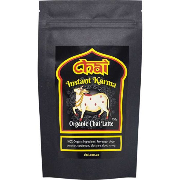 Chai Tea Instant Karma Organic Chai Latte 150g Discount