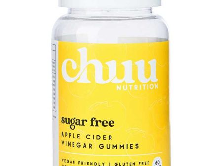 Chuu Nutrition Apple Cider Vinegar Gummies Sugar Free 60pcs Online