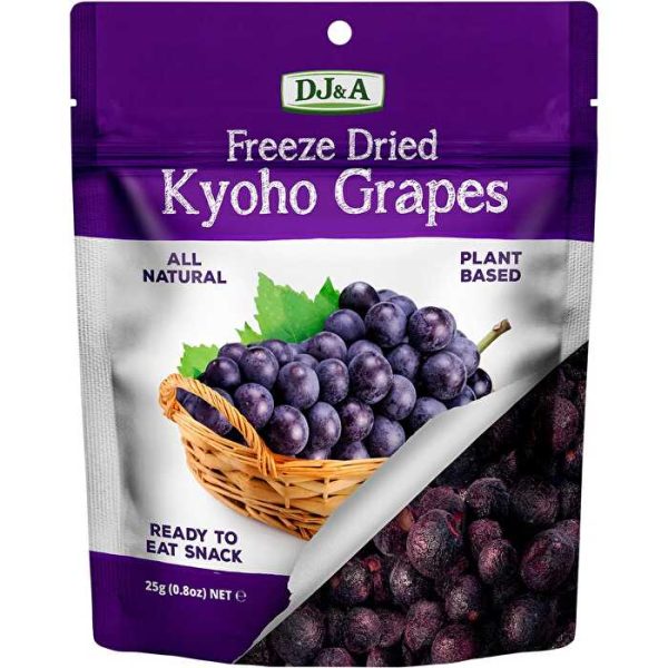 Dj&a Freeze Dried Kyoho Grapes 10x25g Supply