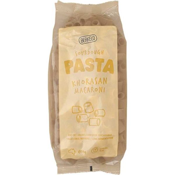 Berkelo Sourdough Pasta Khorasan Macaroni 400g For Cheap