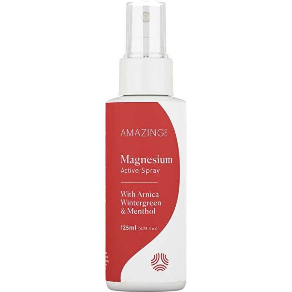 Amazing Oils Magnesium Active Spray Arnica, Wintergreen, Menthol 125ml Supply