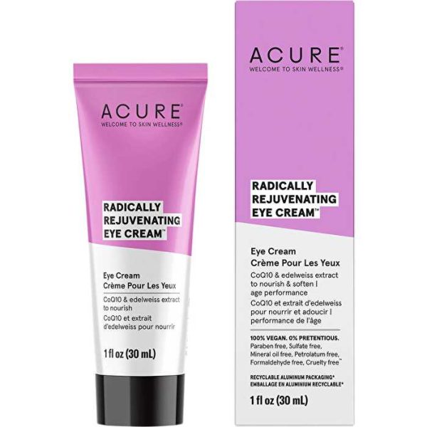 Acure Radically Rejuvenating Eye Cream 30ml Hot on Sale