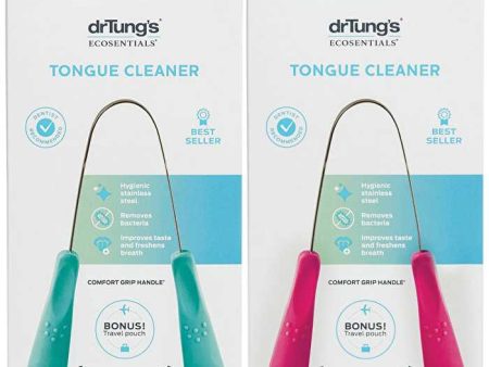 Dr Tung s Tongue Cleaner Stainless Steel (Colour May Vary) For Sale