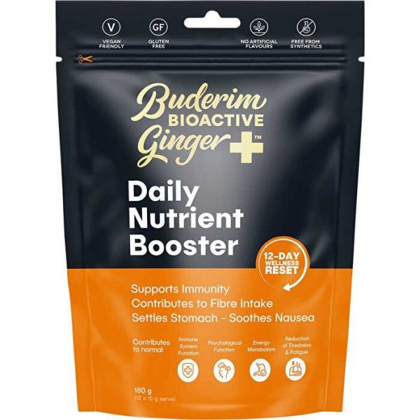 Buderim Ginger Bioactive + Daily Nutrient Booster 180g For Discount