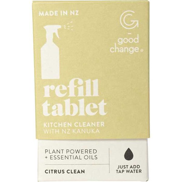 Good Change Store Refill Tablet Kitchen Cleaner x7 For Cheap