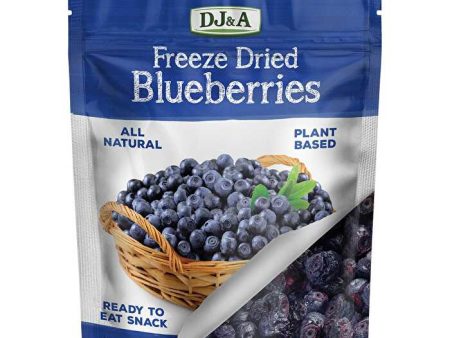 Dj&a Freeze Dried Blueberries 10x25g Cheap