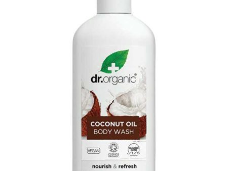 Dr Organic Body Wash Coconut Oil 250ml Hot on Sale