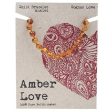 Amber Love Children s Bracelet Anklet 100% Baltic Amber Cognac 14cm Online Hot Sale