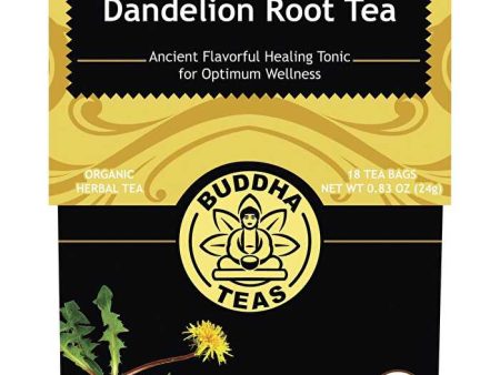 Buddha Teas Organic Herbal Tea Bags Dandelion Root Tea 18pk on Sale