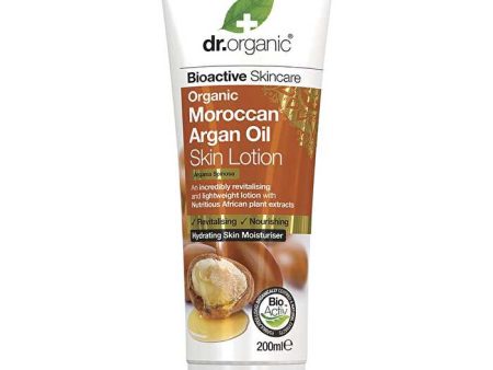 Dr Organic Skin Lotion Organic Moroccan Argan Oil 200ml Online Hot Sale