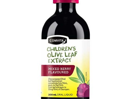 Comvita Olive Leaf Extract Children s Mixed Berry 200ml Fashion