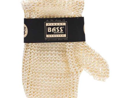 Bass Body Care Sisal Deluxe Hand Glove Knitted Style Firm Sale