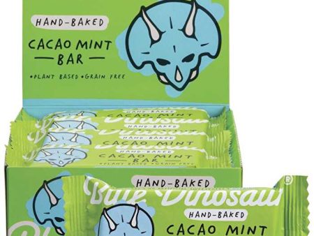 Blue Dinosaur Hand-Baked Bar Cacao Mint 12x45g Sale