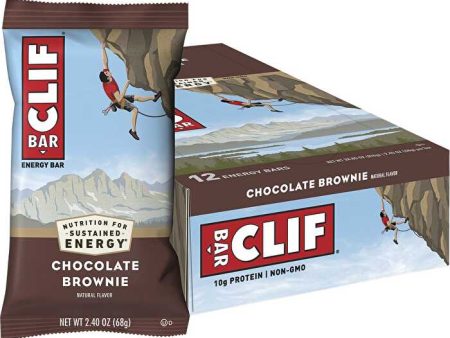 Clif Energy Bar Chocolate Brownie 12x68g Online Sale