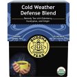 Buddha Teas Organic Herbal Tea Bags Cold Weather Defense Blend 18pk Hot on Sale