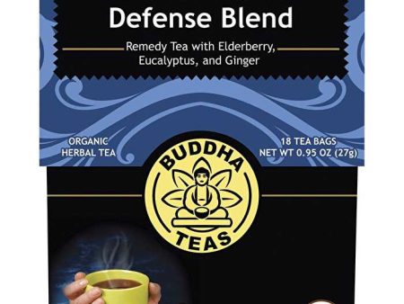 Buddha Teas Organic Herbal Tea Bags Cold Weather Defense Blend 18pk Hot on Sale