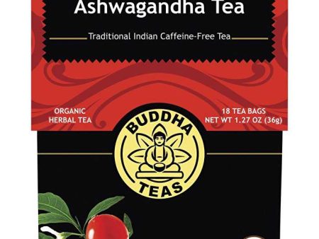 Buddha Teas Organic Herbal Tea Bags Ashwagandha Tea 18pk Cheap