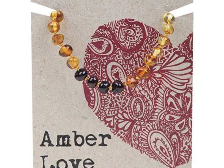 Amber Love Childrens Bracelet Anklet 100% Baltic Amber Rainbow 14cm Sale