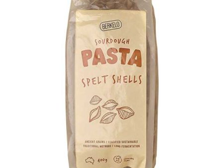 Berkelo Sourdough Pasta Spelt Shells 400g Online Sale