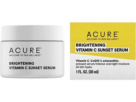 Acure Brightening Vitamin C Sunset Serum 30ml For Sale