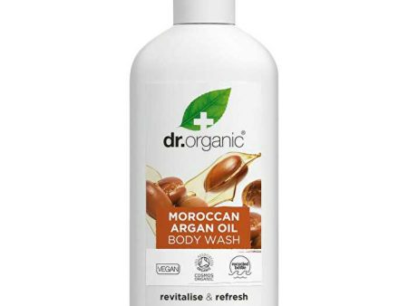 Dr Organic Body Wash Moroccan Argan Oil 250ml on Sale