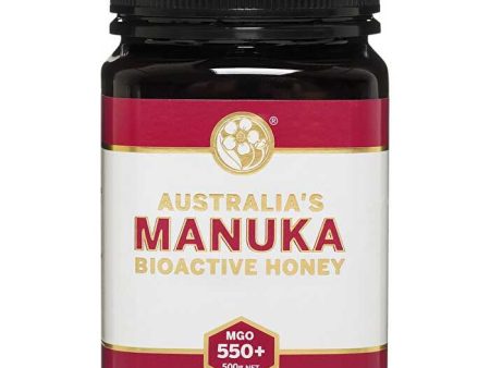 Australia s Manuka Bioactive Honey MGO550+ 500g Online Sale