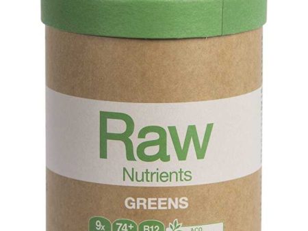 Amazonia Raw Nutrients Organic Greens 300g For Sale