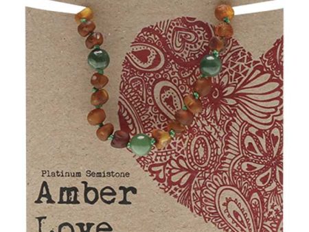 Amber Love Children s Bracelet Anklet 100% Baltic Amber Earth 14cm Online