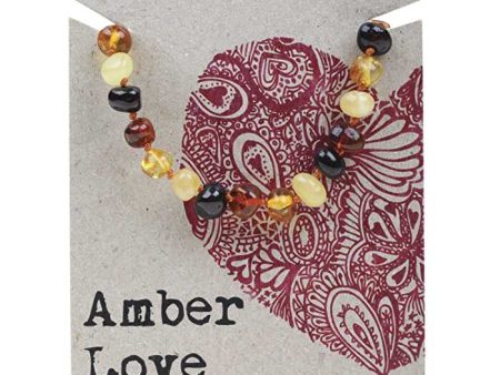 Amber Love Adult s Bracelet 100% Baltic Amber Mixed 20cm For Sale