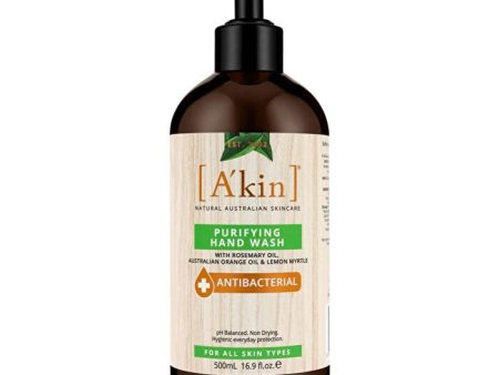 A-KIN Akin 500ml Purifying Hand Wash Antibacterial 3 pieces Hot on Sale