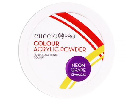 Cuccio PRO Colour Acrylic Powder - Neon Grape By Cuccio Pro For Women 50ml 1.6oz Cheap