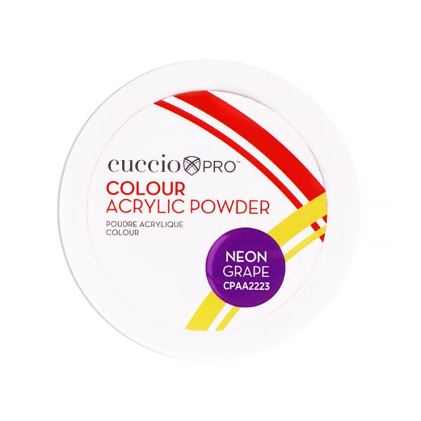 Cuccio PRO Colour Acrylic Powder - Neon Grape By Cuccio Pro For Women 50ml 1.6oz Cheap