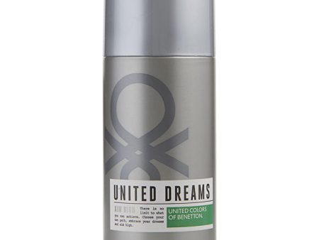 Benetton United Dreams Aim High Deodorant Spray 150ml 5.1oz Cheap