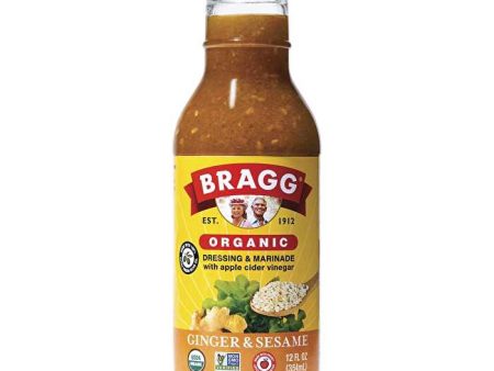 Bragg Salad Dressing & Marinade Ginger & Sesame 354ml For Sale