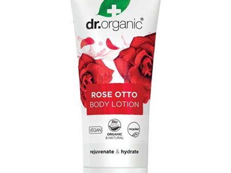 Dr Organic Body Lotion Rose Otto 200ml Sale