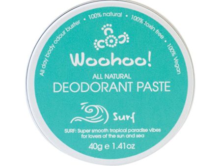 Woohoo Deodorant Paste Surf 40g Online