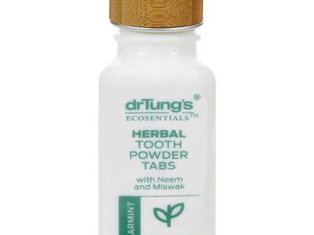 Dr Tung s Herbal Tooth Powder Tabs Spearmint 100 Tabs Online now