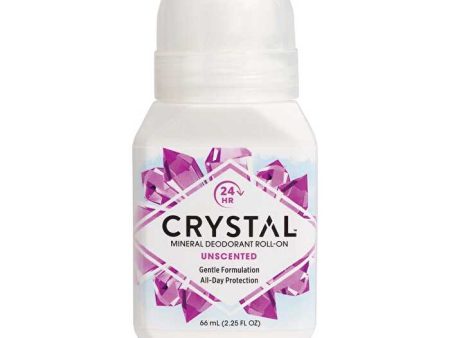 Crystal Roll-On Deodorant Unscented 66ml Online now