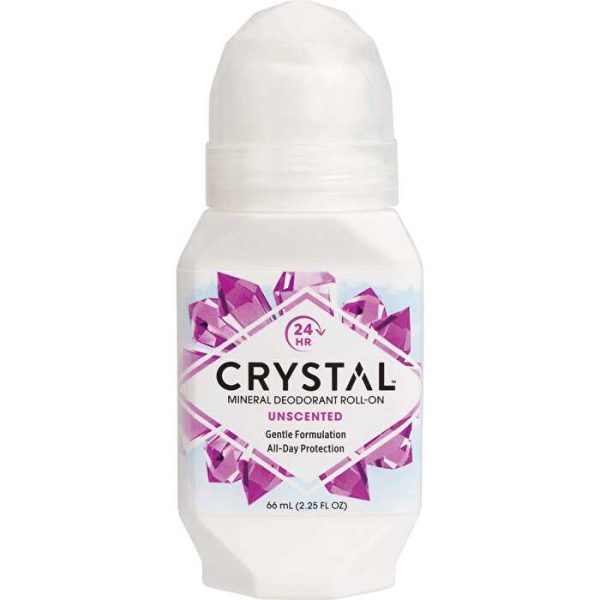 Crystal Roll-On Deodorant Unscented 66ml Online now