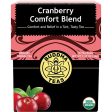 Buddha Teas Organic Herbal Tea Bags Cranberry Comfort Blend 18pk Fashion