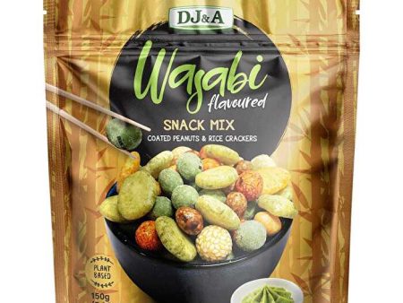 Dj&a Wasabi Flavoured Snack Mix 9x150g on Sale