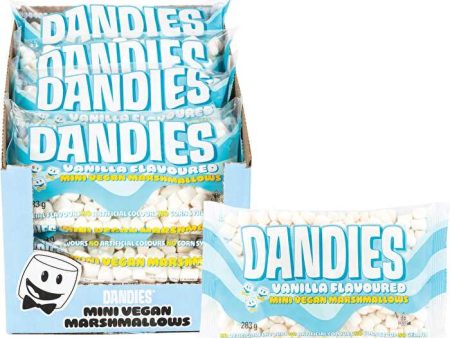 Dandies Vegan Vanilla Marshmallows Mini Size 283g Hot on Sale