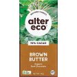 Alter Eco Chocolate Organic Dark Brown Butter 12x80g For Cheap